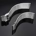 18/20/22/24mm Stainless Steel Watch Mesh Band Strap Double Clasp Bracelet