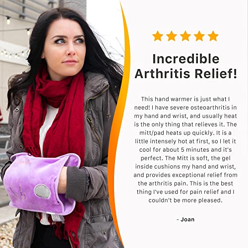 Happy Heat Cordless Warmer for Hand Pain Relief and Hand Therapy