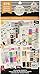 me & my BIG ideas Sticker Value Pack - The Happy Planner Scrapbooking Supplies - All in A Season Theme - Multi-Color & Gold Foil - Great for Projects & Albums - 30 Sheets, 876 Stickers Total