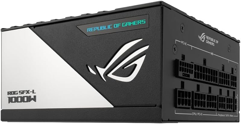 ASUS ROG Loki 1000W SFX-L Platinum PSU 0dB RGB ATX 3.0 Ready