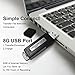 Portable Recorder, Digital Voice Recorder, Dictaphone, FlatLED Digital Audio Voice Recorder USB Pen Drive 150 Hours (16GB)