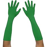 Seeksmile Adult Spandex Elbow Length Costume Gloves