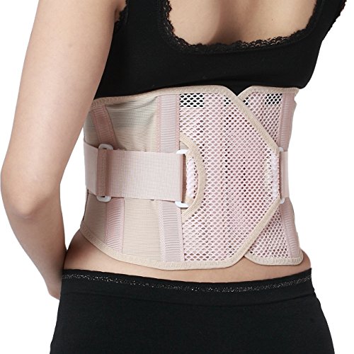 image for Back Brace for Women - Ultra Light & Breathable Fabric for Exercise - 