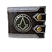 Men's Wallet Compatible for Assassin Creed Emblem Bifold Short Wallet Credit Card Holder