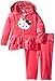 Hello Kitty Baby Girls' Hoodie Set Studs Perforated