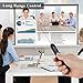 Wireless Presenter, RF 2.4GHz PowerPoint Clicker Presentation Remote Control Laser Pointer (Black)