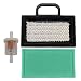 Mckin 499486 499486S 698754 Air Filter 273638S Pre Filter + 691035 Fuel Filter fits Briggs & Stratton Engines Parts