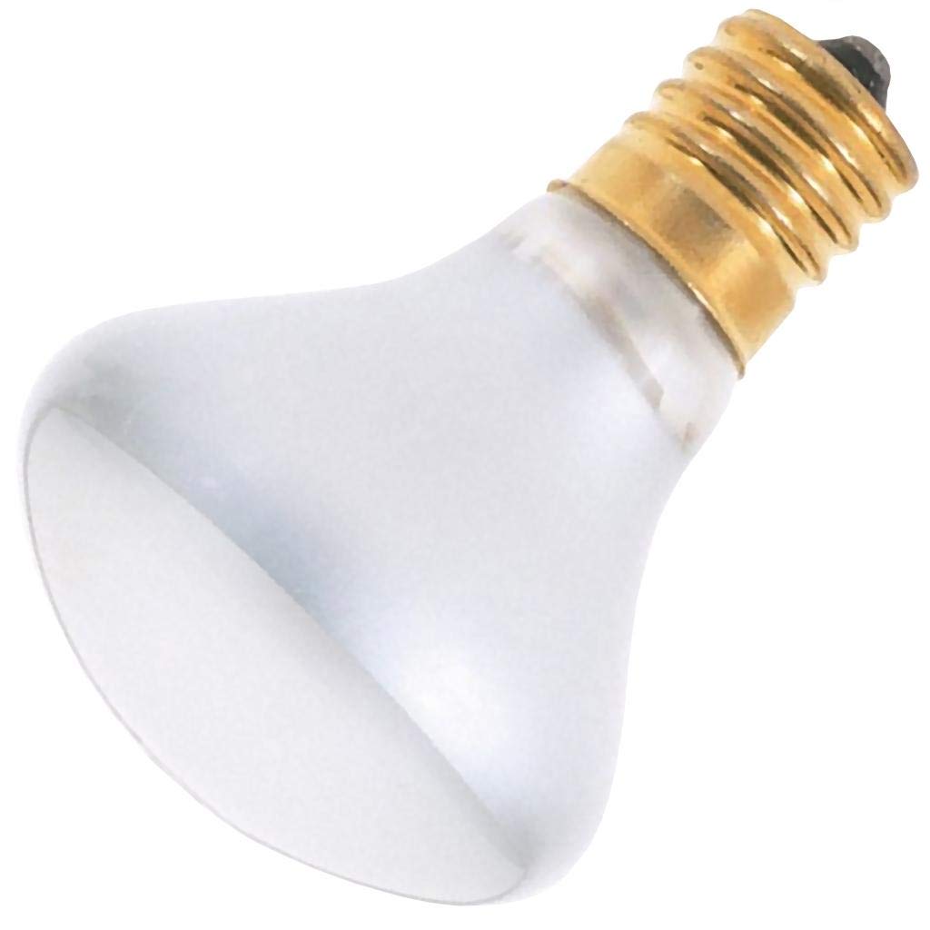 Photo 1 of Satco S4701 120V Intermediate Base 40-Watt R14 Light Bulb, Clear