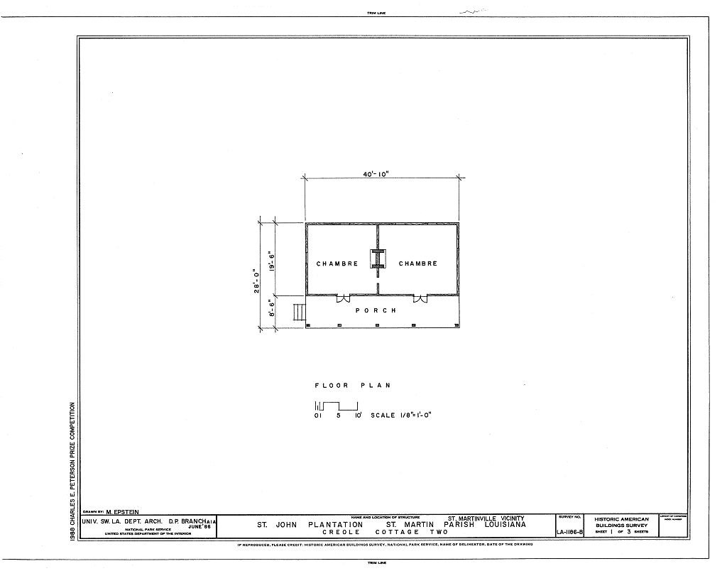 Amazon Com Historic Pictoric Structural Drawing Habs La 50 Stmar