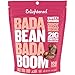 Bada Bean Bada Boom Plant-Based Protein, Gluten Free, Vegan, Crunchy Roasted Broad (Fava) Bean Snacks, 100 Calories per Serving, Sweet Cinnamon, 3 Ounce