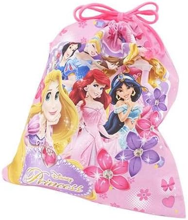 Amazon ディズニープリンセス 巾着袋 きんちゃくポーチl ピンク ディズニー アートウエルド シューズ バッグ