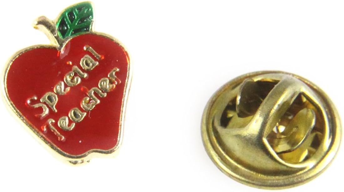 6030293 Special Teacher Apple Lapel Pin Appreciation Year