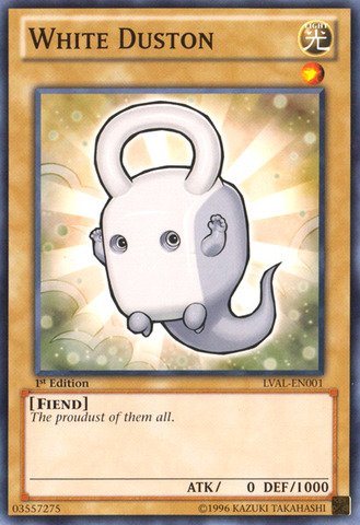 Yu-Gi-Oh! - White Duston (LVAL-EN001) - Legacy of the Valiant - 1st Edition - Common
