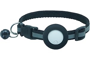 Jasullminral Pet Tracker Cat Tracker, Tracker for Pet iOS, Smart Location Tracking Collar, Map Reality, Works Worldwide with Any Collar, No Other Fees, Find My APP