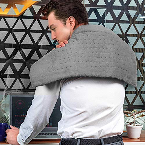 Cure Choice® XL Heating Pad 12"x24" Electric Heating Pad for Back Pain