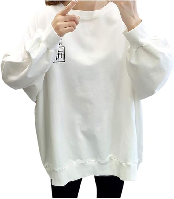 Amazon Y E パーカー トップス レディース 長袖 ゆったり トレーナー 韓国系 大きめ カジュアル 可愛い スウェットシャツ プルオーバー 秋冬 おしゃれ カジュアル ビッグシルエット トレーナー パーカー 通販