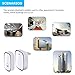 Esonstyle Wireless Doorbell Chimes,Waterproof Doorbell Kit with 36 Chimes,4 Level Volume 1 Push Button and 1 Receiver for Home Office