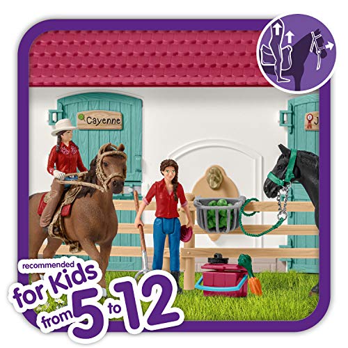 Schleich Horse Club 42416 Large horse stable with house and stable – Bild 5