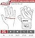 RDX Weight Lifting Gloves for Gym Workout - Cowhide Leather, Long Wrist Support with Anti Slip Palm Protection - Great Grip for Fitness, Bodybuilding, Powerlifting, Strength Training & Exercise