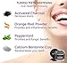 Tuxedo Activated Charcoal Teeth Whitening Charcoal Powder - All Natural Whitening Toothpaste with Carbon Coconut Charcoal