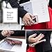 LG V50 ThinQ Case, LG V50 Case, Silverback Moving Liquid Holographic Sparkle Glitter Case with Kickstand, Bling Diamond Rhinestone Bumper with Ring Stand Slim Protective Case for LG V50 ThinQ -RD