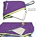 Sling Bag Chest Bag Unbalance BackPack Sack Shoulder Messenger Pouch Haversack Rucksack Chest Crossbody Backpack Pack for Travel Outdoor Foldable nylon purple, by LC Prime
