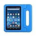 AVAWO Kids Case for Fire 7 2017 - Light Weight Shock Proof Handle Kid-Proof Case for Fire 7 inch Display Tablet (7th Generation - 2017 Release), Blue