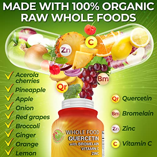 Quercetin with Bromelain, Vitamin C, and Zinc Phytosome Quercetin
