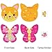 jollylife Valentine’s Day Animal Cards Tattoos for Kids School Classmates Party Favors(Set of 36)