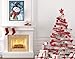 5D Diamond Painting Full Drill by Number Kits Christmas Decoration for Adults Kids, DIY Rhinestone Pasted Paint Set Arts Craft Xmas Snowman (12x16inch, 2 Pack) by Yomiie