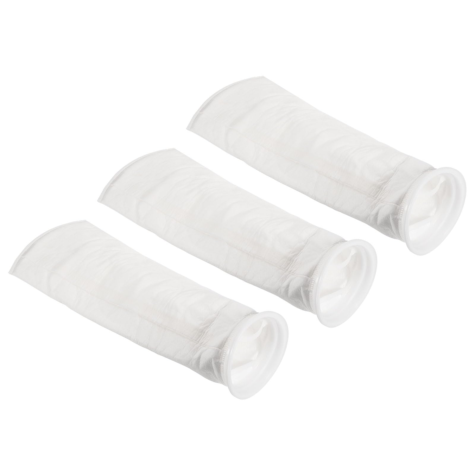 PATIKIL 6 Inch Ring Filter Socks, 3 Pack 1 Micron Mesh Bags Pool Skimmer Basket