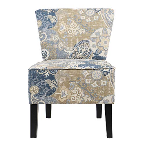 THKSBOUGHT Accent Chair Armless Living Room Bedroom Cloth Art Single Person Recreational Chair - Thumbnail 3