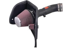 K&N Cold Air Intake Kit: Increase Acceleration & Towing Power, Guaranteed to Increase Horsepower up to 11HP: Compatible with 3.7L, L5, 2007-2012 Chevy/GMC/Hummer (Colorado, Canyon, H3, H3T), 63-3065