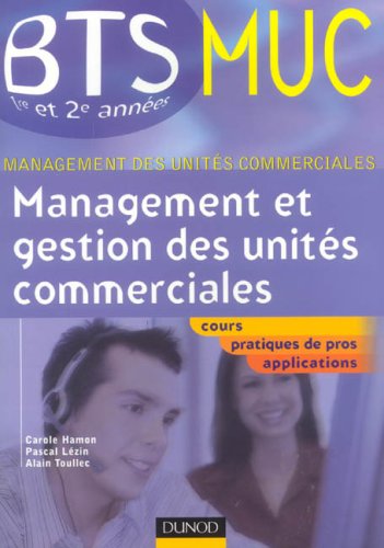 Management et gestion des unités commerciales
