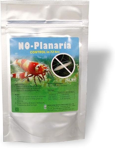 Amazon Com Sobaken Genchem No Planaria Shrimp Safe Planaria Hydra Killer Shrimp Fish Planted Tank Pet Supplies