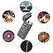 USB Rechargeable Lighter, Electric Tesla Plasma Dragon Lighter USB Windproof Flameless Arc Lighter (Gunmetal)