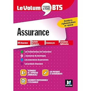 Le Volum’ BTS – Assurance – Révision et entrainement