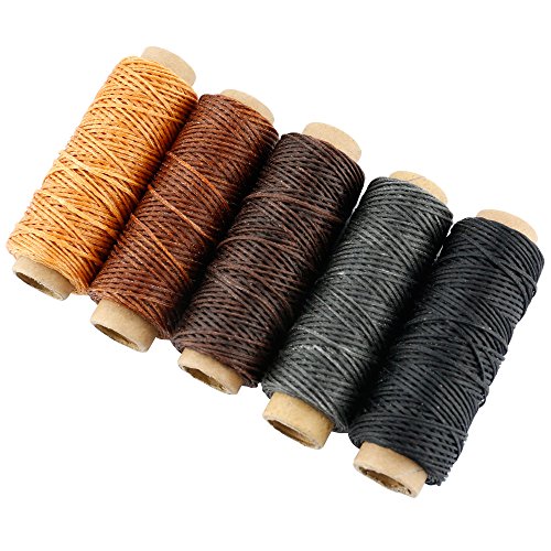 264 Yards 150D Leather Sewing Waxed Thread Cord for Leather Craft DIY