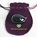 Polar Jade Drilled Obsidian Egg, Entry Level Affordable, Medium Size (43x30mm)