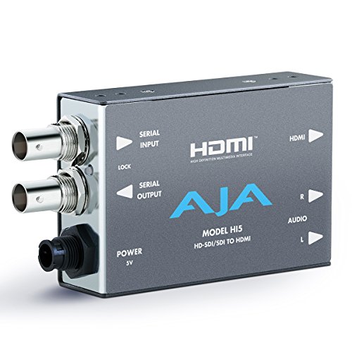 AJA Hi5 HD-SDI/SDI to HDMI Video and Audio Converter