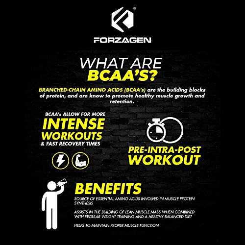 Forzagen Bcaa Powder Workout Recovery Best BCAA BCAAS Amino Acids