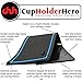 CupHolderHero Fits with Ford F150 Accessories 2015-2020 Custom Interior Non-Slip Anti Dust Cup Holder Inserts, Center Console Liner Mats, Door Pocket Liners 30pc Set (Bucket SuperCrew) (Blue Trim)