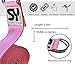 Sukhi Yoga Super Soft Yoga Strap D-Ring, Perfect Stretching, Holding Poses, Improving Flexibility Physical Therapy (Pink)thumb 3