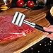 Meat Tenderizer Hammer,Mallet Tool,Pounder for Tenderizing Steak, Beef and Poultry. Heavy Duty Construction with Comfort Grip Handle - Dishwasher Safe by JY cookment