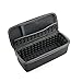 EVA Carry Travel Protective Pouch Bag Cover Case for Sony XB20 SRSXB2 SRS-XB21-Extra Space for Cables (Black)