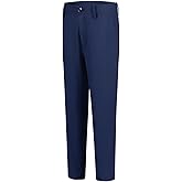 Lycody Boys' Flat Front Dress Pants Adjustable Waist School Uniforms Pants