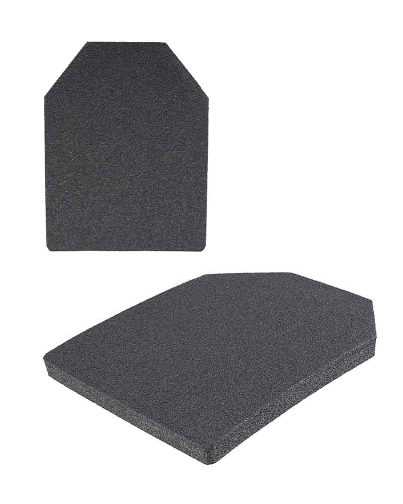 Mil-Tec Unisex - Adult Plates-16236502 Plates, Black, 33 x 25.5 cm