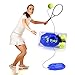 Vjoy Tennis Ball Trainer, Tennis Base with A Rope Self-Study Tennis Rebound Player with Trainer Baseboard + 2 Training Ball (Tennis Trainer)