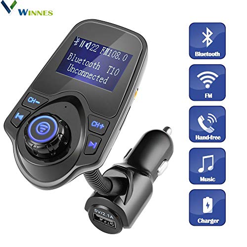Buy FM Transmitter,Winnes Car FM Transmitter Radio Transmitter Adapter