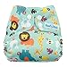 Mama Koala One Size Pocket Cloth Diaper, Animal Alphabet